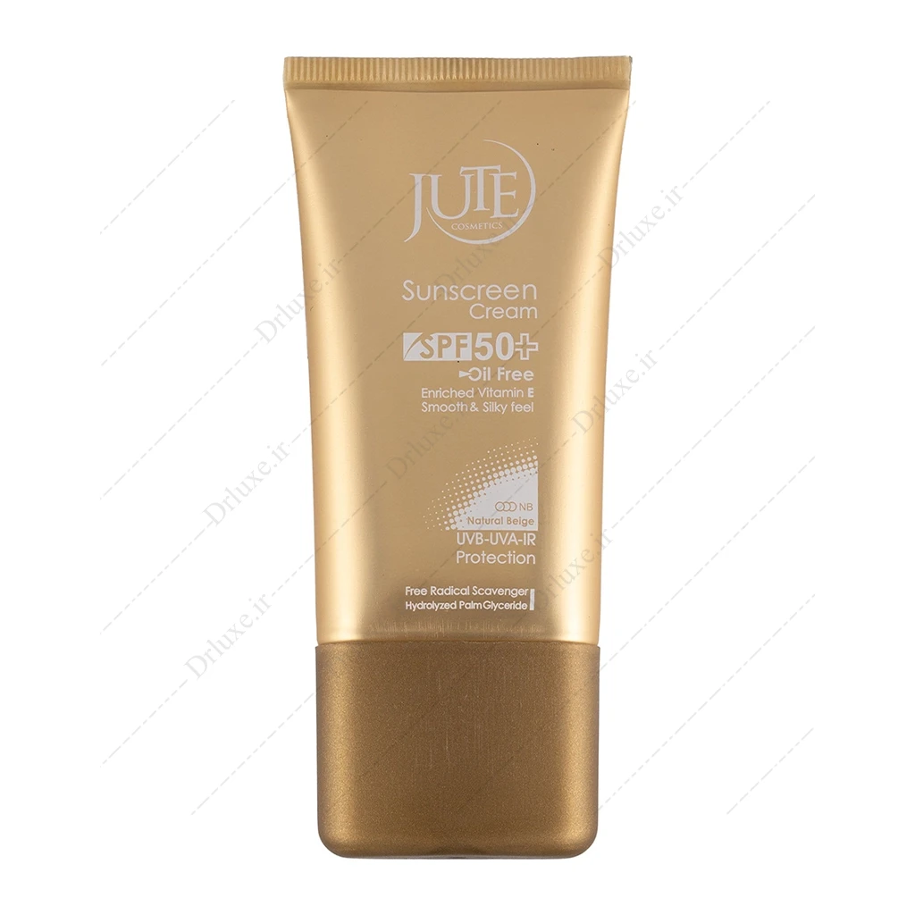 کرم ضد آفتاب SPF50 بژ طبیعی پوست چرب ژوت 40 میلی‌لیتر